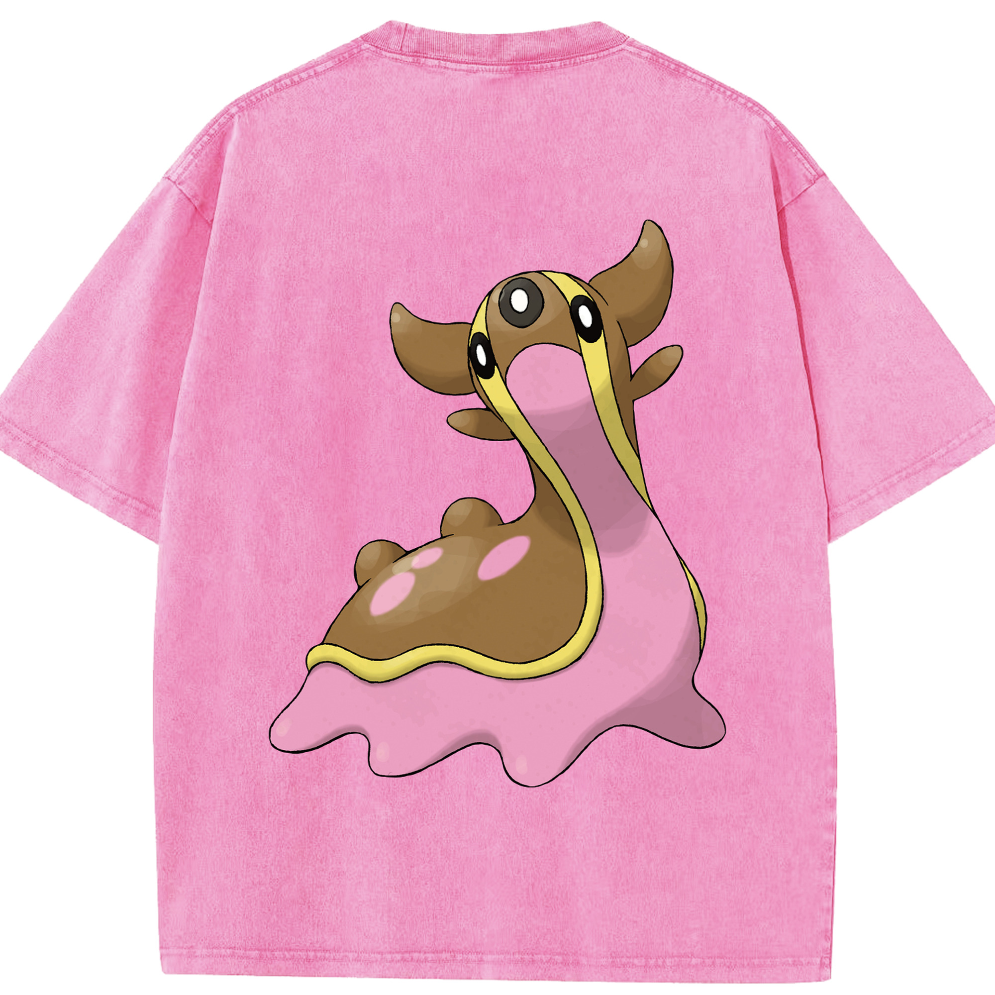 （画像用） ポケットモンスター Pokémon 綿100% ヴィンテージ風 半袖Tシャツ（背面プリント）